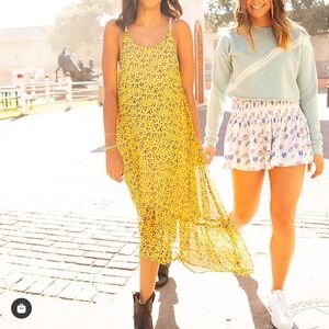 KOCH Drake Dress in Yellow Leopard